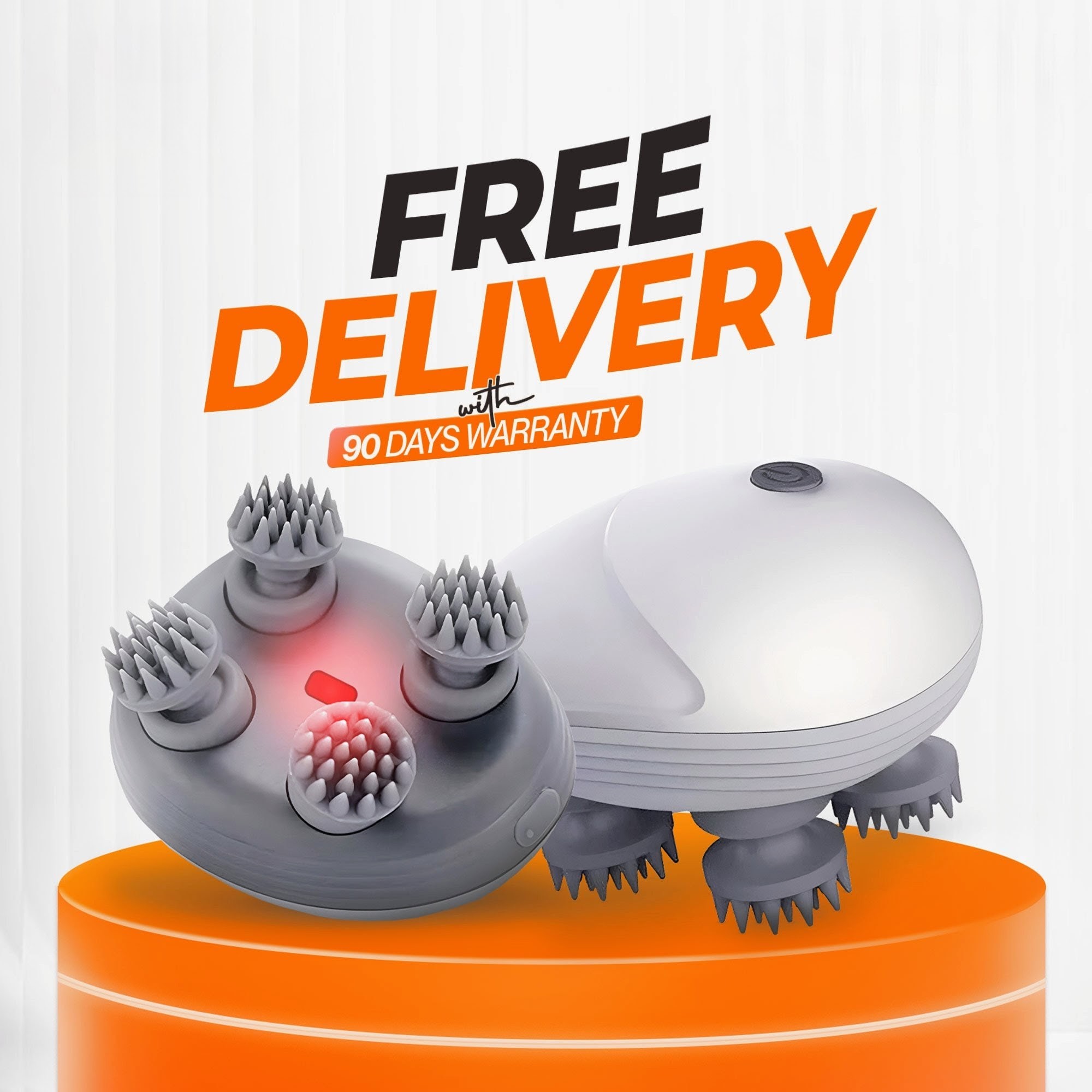 Red Light Scalp Massager – ( PREMIUM ) – 90 Days Warranty